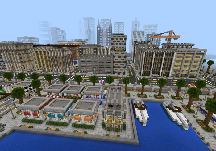 Universal City [Creation] Minecraft PE Maps