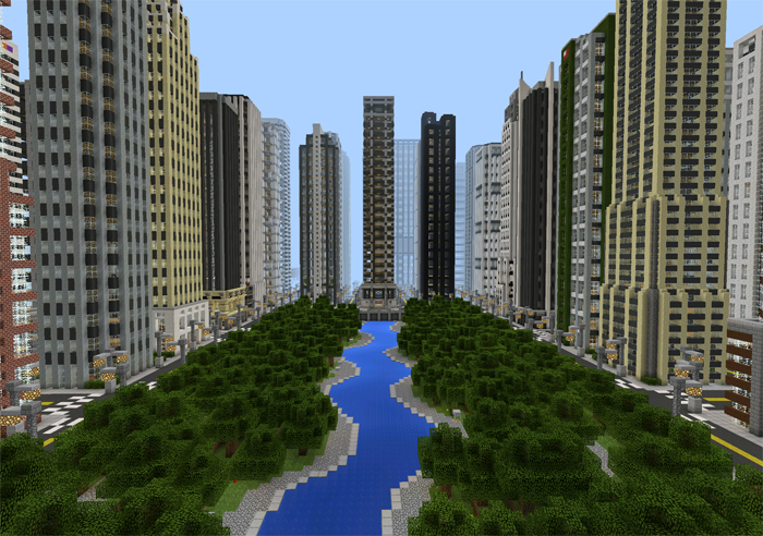 Universal City [Creation] Minecraft PE Maps