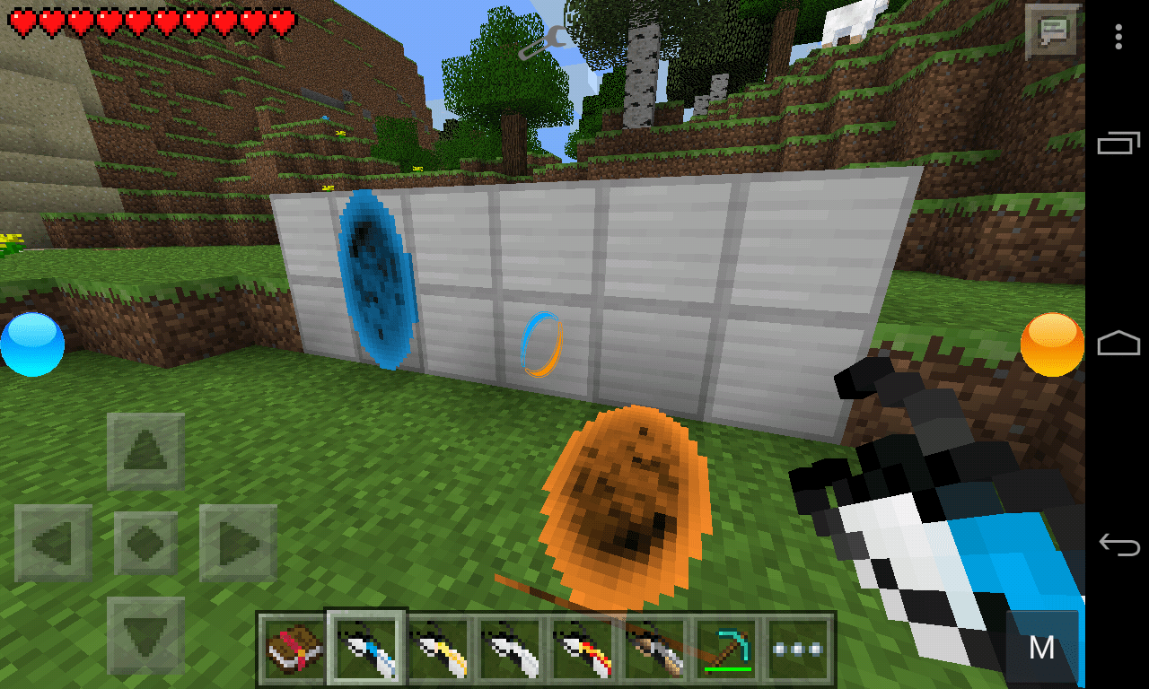 Portal Gun Minecraft PE Mods