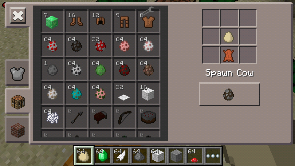 Craftable Eggs Minecraft PE Mods & Addons