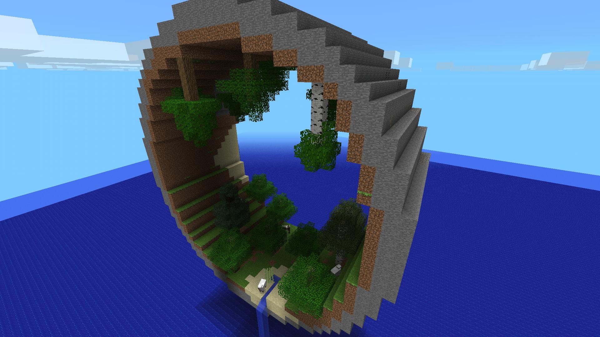 Halo Variant Sky Blocks [Survival] | Minecraft Pe Maps