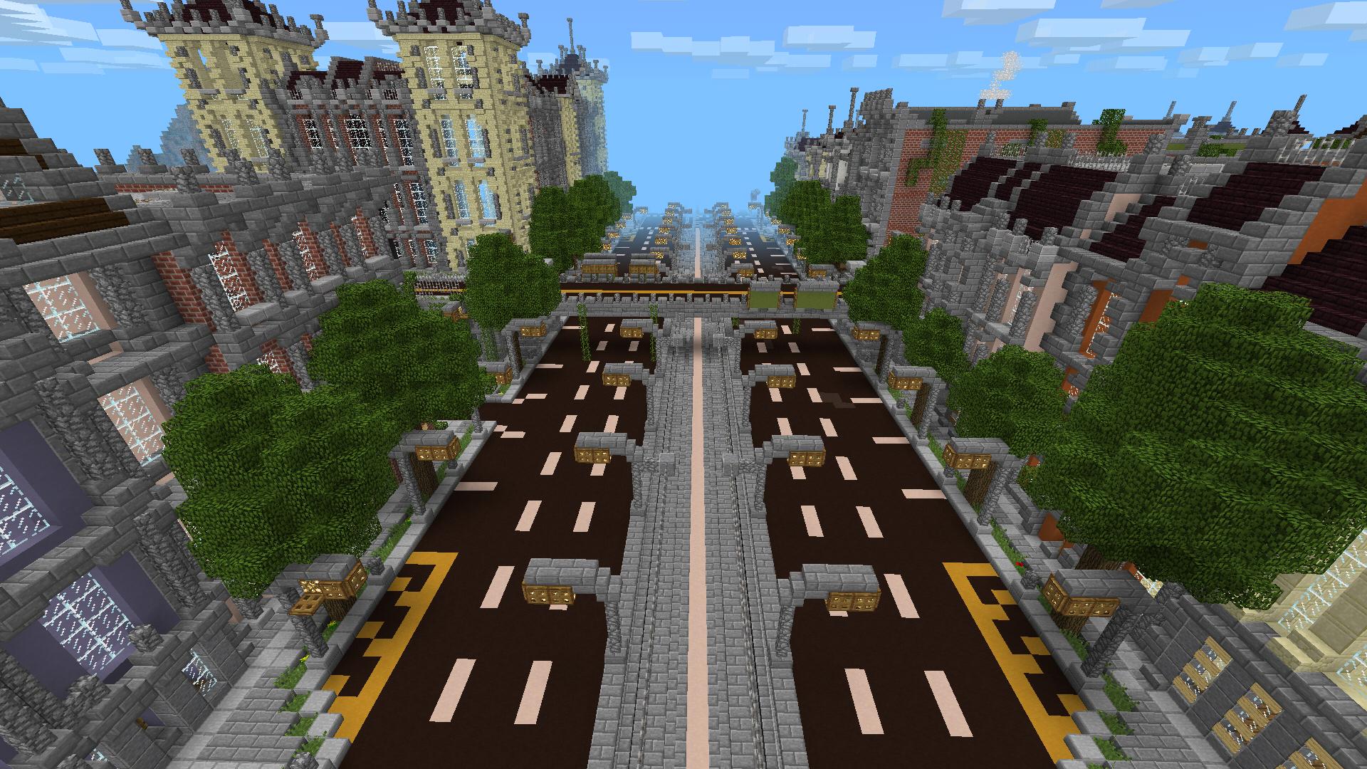 New Silverhills City [Creation] Minecraft PE Maps