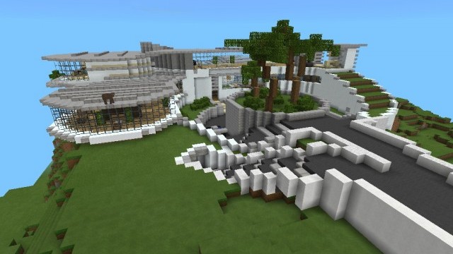 Stark Mansion [Creation] | Minecraft Pe Maps