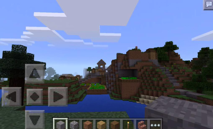 Que hay Super Cute Village Minecraft PE Seeds