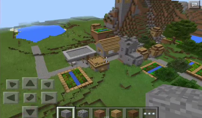 bruh Village at Spawn (Awesome Chest!) Minecraft PE Seeds