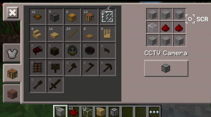 CCTV Security Camera Mod Minecraft PE Mods & Addons