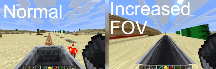 FOV Mod Minecraft PE Mods & Addons