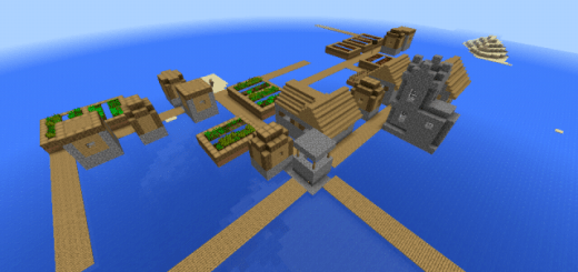 518068014 Woodland Mansion Next to Spawn Minecraft PE Seeds