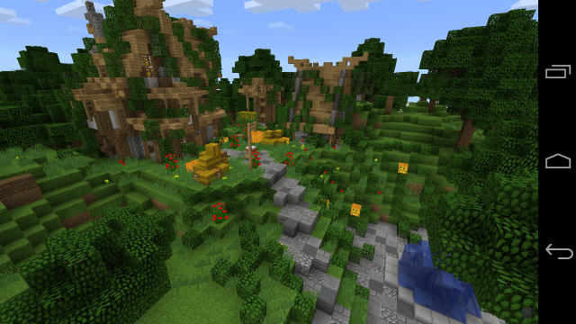 Forest Village [Creation] Minecraft PE Maps