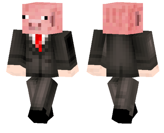 Pig Suit Minecraft PE Skins