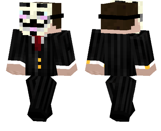 Anonimous Minecraft Skins