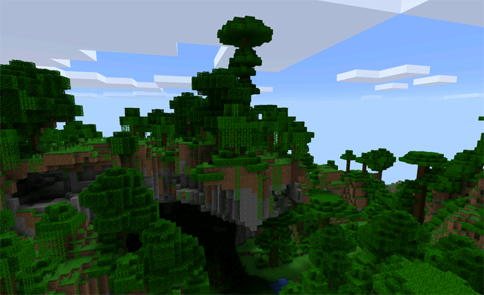 Extreme Jungle Biome 1648043236 Minecraft PE Seeds