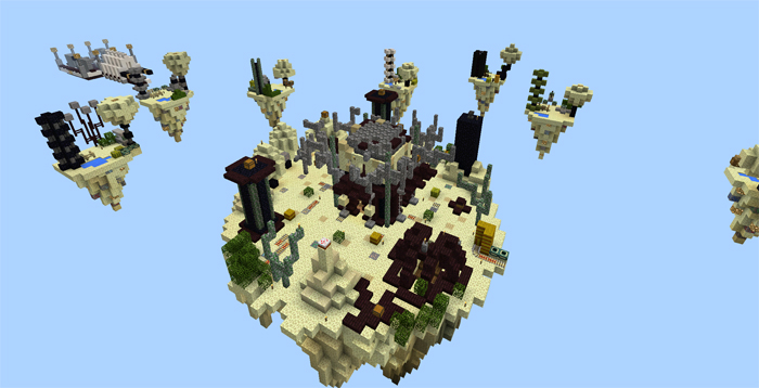 Skywars The End [PvP] Minecraft PE Maps
