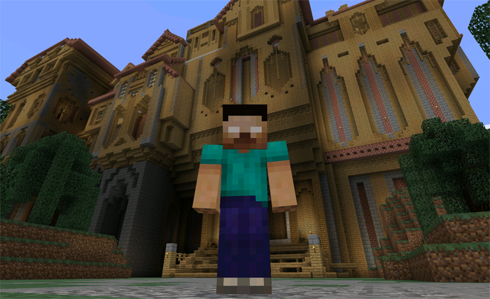 Herobrine Mansion [Creation] Minecraft PE Maps