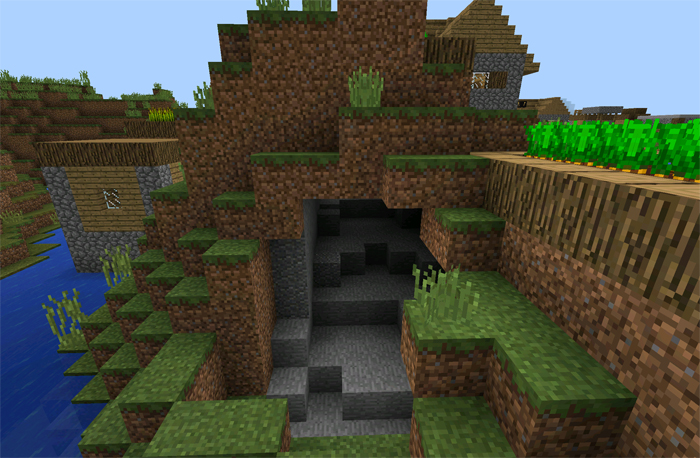 1495886166 Triple Village At Spawn Minecraft PE Seeds