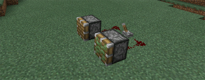Pocket Piston (Redstone +) Mod Minecraft PE Mods & Addons