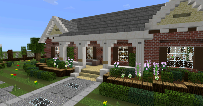 Traditional Mansion [Creation] | Minecraft Pe Maps