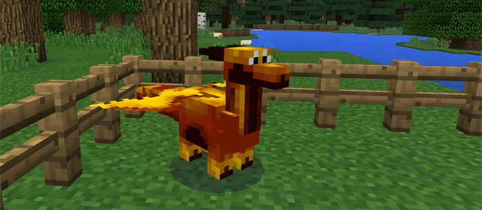 Dragon Mounts Mod Minecraft PE Mods & Addons