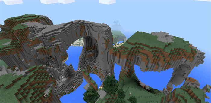 792444040 Extreme Mountains Minecraft PE Seeds