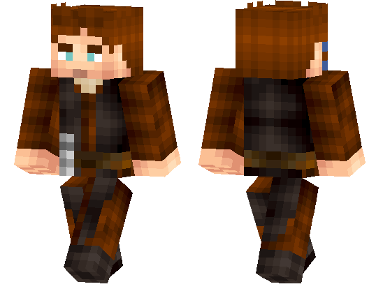 Anakin Skywalker (Episode III) Minecraft Skin minecrafskins.com