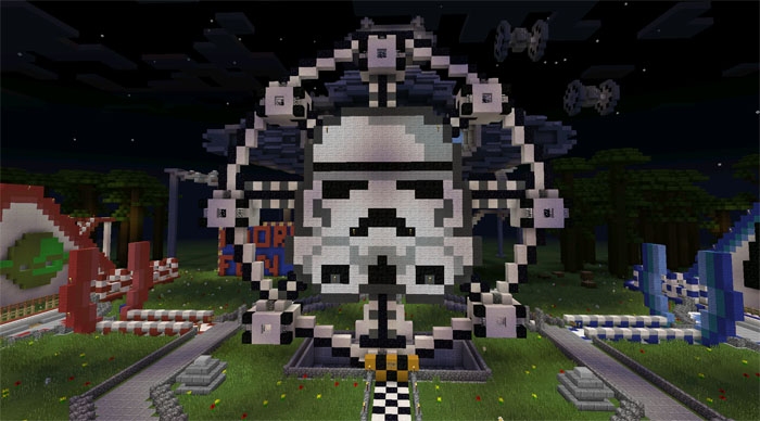 Star Wars Theme Park [Creation] Minecraft PE Maps