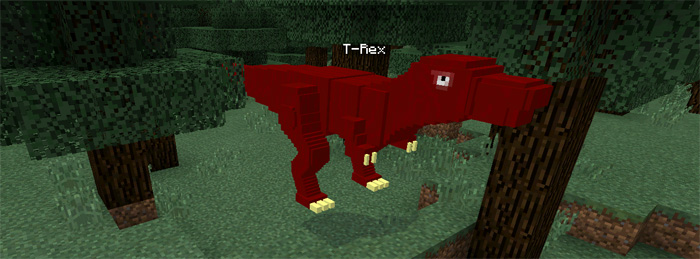 TRex Mod Minecraft PE Mods & Addons