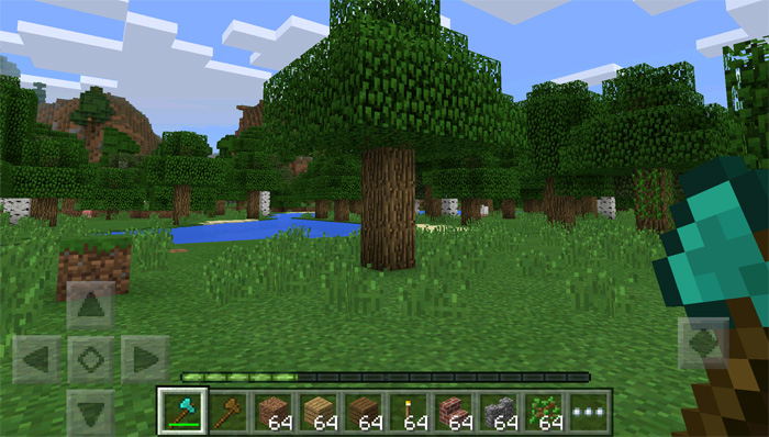 TreeCapitator Mod Minecraft PE Mods & Addons