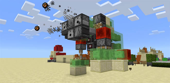 10 Piston Creations [Redstone] Minecraft PE Maps