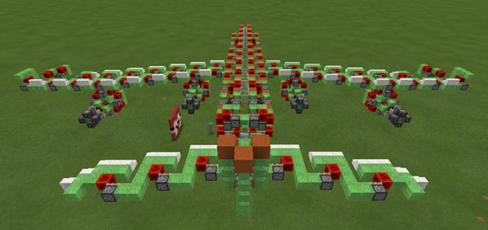 Slimeblock Gunship [Redstone] Minecraft PE Maps