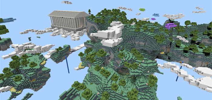 Aether Dimension [Creation] Minecraft PE Maps