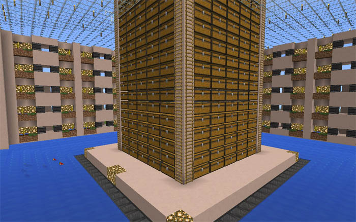 Insane Watermelon Farm [Redstone] Minecraft PE Maps