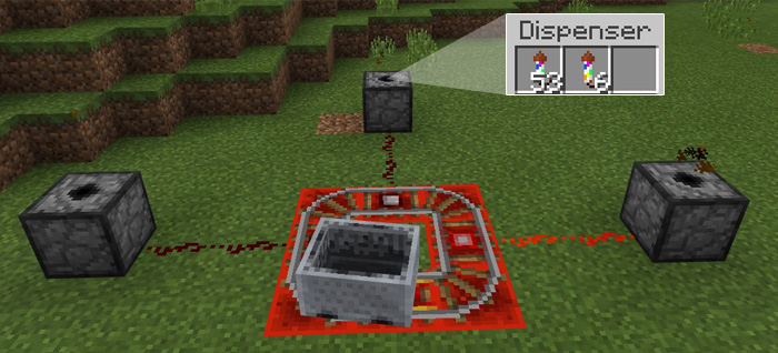Fireworks Fireball Addon Minecraft PE Mods & Addons