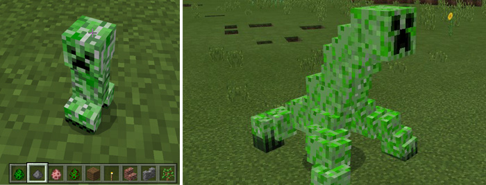 Mutant Creeper Addon Minecraft PE Mods & Addons