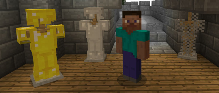 Armor Stand Addon (Concept) Minecraft PE Mods & Addons