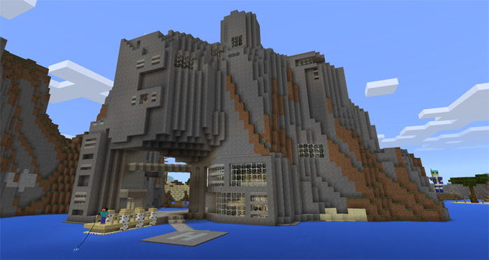 Epic Cliffs Base [Creation] Minecraft PE Maps
