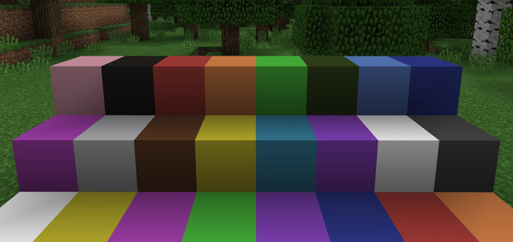Plain Wool Colors Texture Pack Minecraft PE Texture Packs