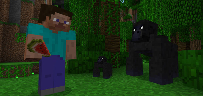 Gorillas Addon Minecraft PE Mods & Addons