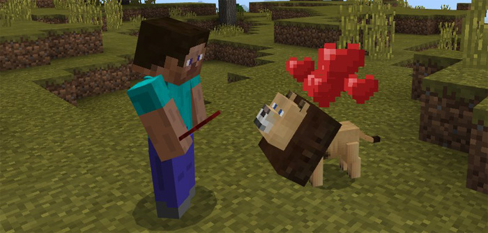 Lions Addon Minecraft PE Mods & Addons
