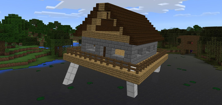 Walking House Addon | Minecraft Pe Mods & Addons