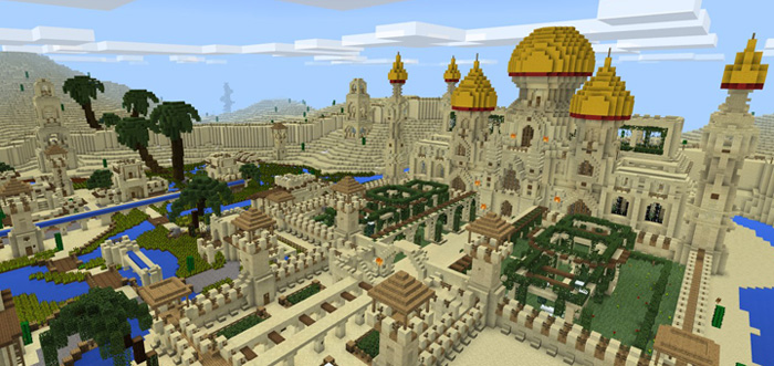 Arabian Desert City [Creation] Minecraft PE Maps