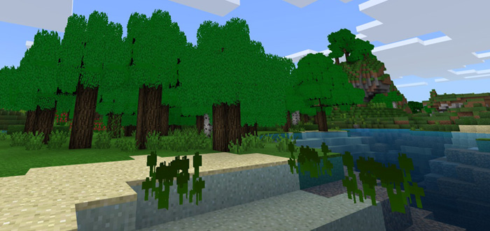 3D Vegetation Pack Minecraft PE Texture Packs