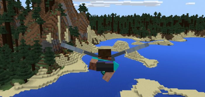 Elytra Booster Addon Minecraft PE Mods & Addons
