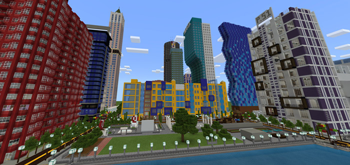 Skyscraper City [Creation] Minecraft PE Maps