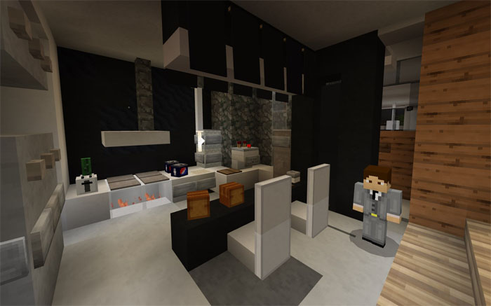 $24M Hillside Mansion [Creation] [Redstone] | Minecraft Pe Maps