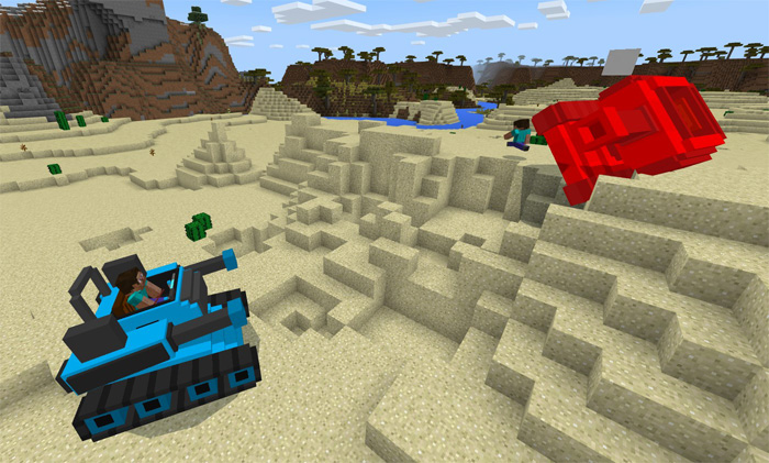 MultiplayerTanks Addon Minecraft PE Mods & Addons