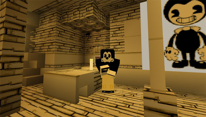 Bendy Game Horror [Adventure] Minecraft PE Maps