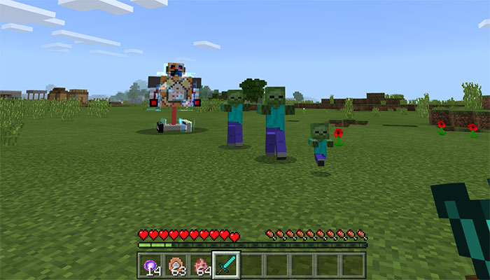 Commander Boss Machine Addon Minecraft PE Mods & Addons