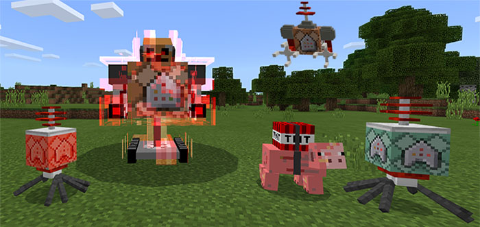 MCPE/Bedrock Commander Boss Machine Addon Minecraft Addons