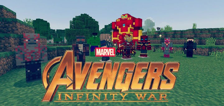 Avengers Infinity War Addon Minecraft PE Mods & Addons