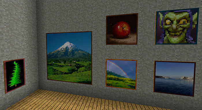 Better Paintings Resource Pack Minecraft PE Texture Packs